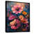 Toile avec cadre flottant noir