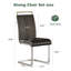 Ensemble de 4 chaises de salle à manger en similicuir Modern Luxe-1980235566-1994661641