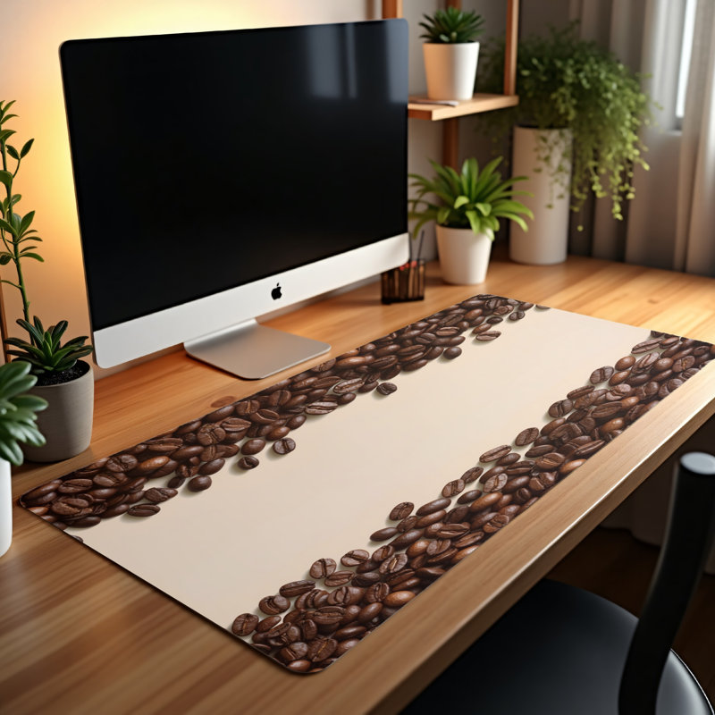 Polyester Desk Pad, 14.4x12.1