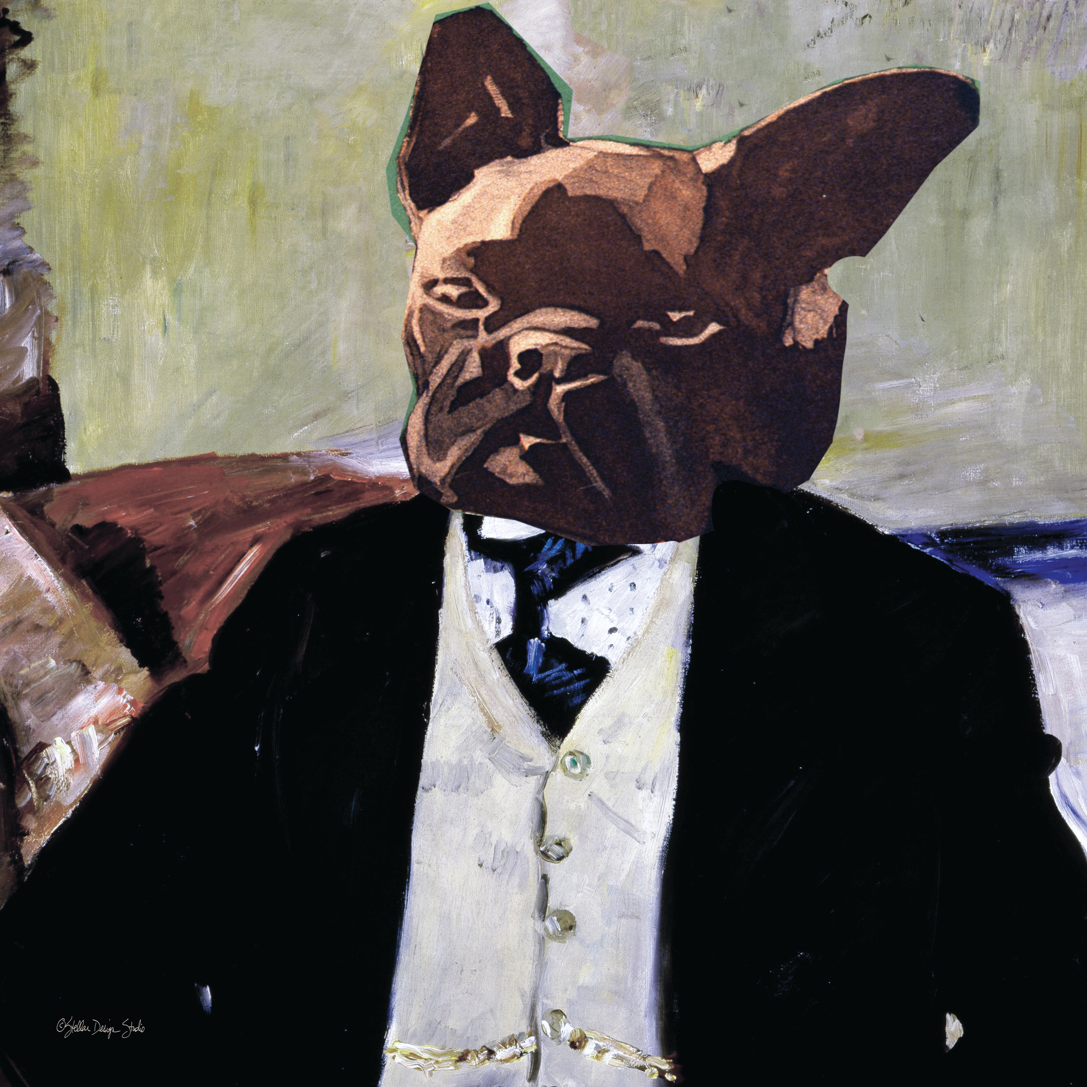 Reggie Design Trinx Regal Reggie On Canvas by Stellar Design Studio Print | Wayfair