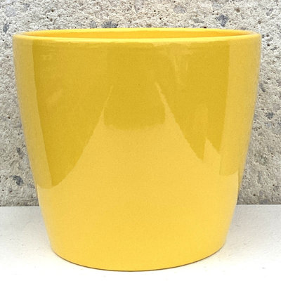 Marlow Shiny Yellow Pot