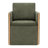 Upholstered Dining Chairs with Casters-1178809114