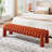 Oyan Modern Channel Tufted Backless Upholstered Bench-107520322-120610688
