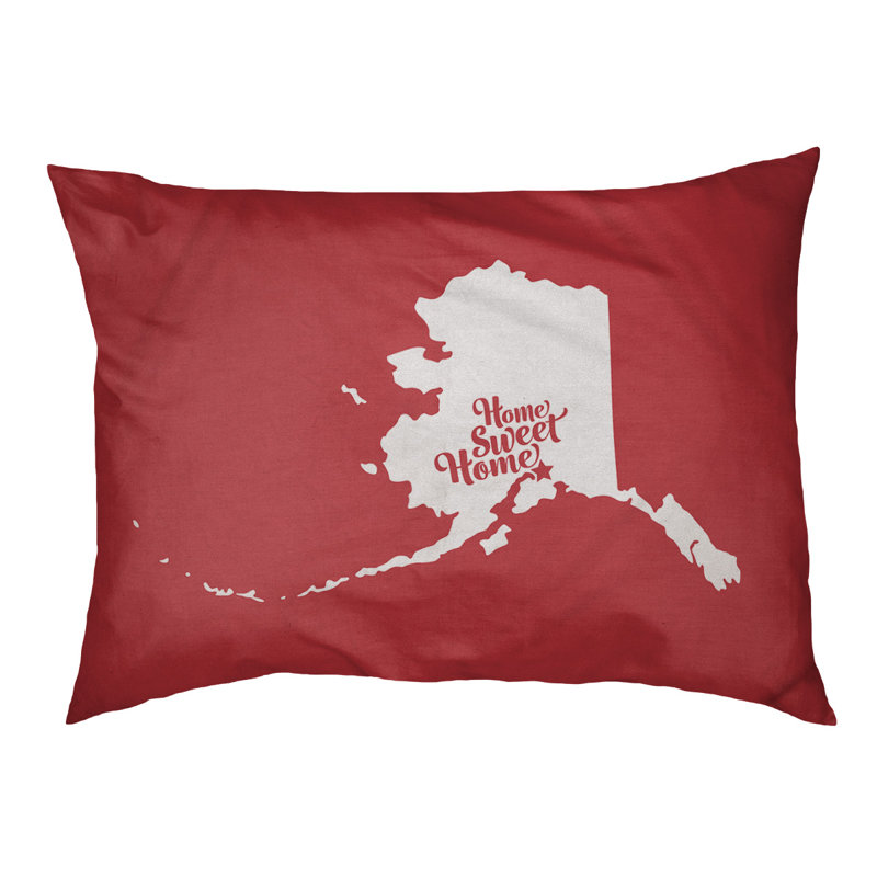 Coussin intérieur pour chien d’intérieur doux ancrage, Grand (l 50 po x P 40 po x H 7 po), Rouge