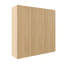 Armoire murale 36 po avec 3 portes à fermeture douce pour petite salle de bain, bureau et rangement-1830400936