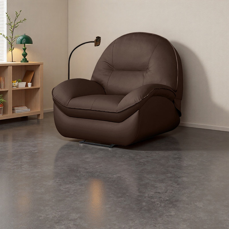 Fauteuil inclinable ergonomique de luxe, Café