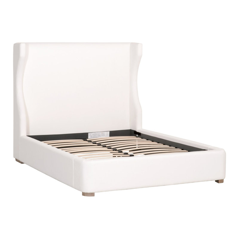 Upholstered Wingback Bed, California King