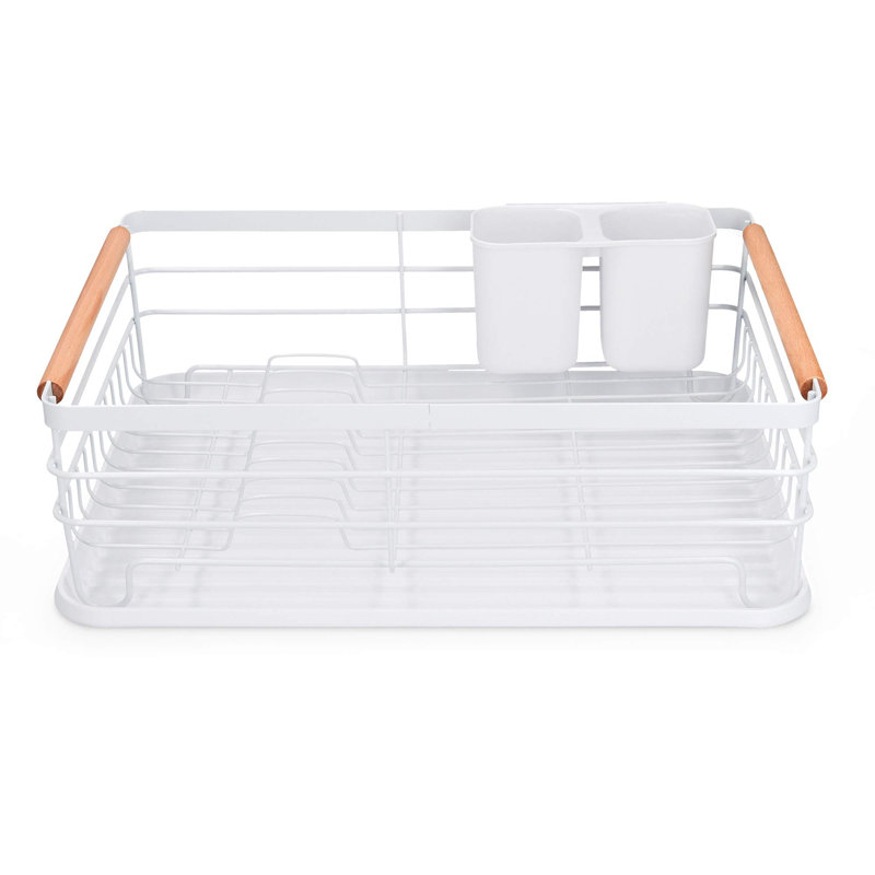 Égouttoir à vaisselle réglable, Blanc