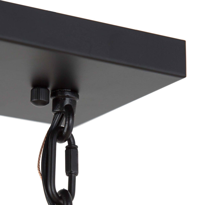 Luminaire suspendu linéaire pour îlot de cuisine à 8 lumières l 31,5 po Cedrial, certifié UL