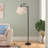 Honoding 62'' Arc Floor Lamp,standing Lamp For Living Room Decor ,with Foot Switch Stand Light,no Bulb Included