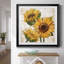 Tournesol d'été I - peinture encadrée-68643866-68643869