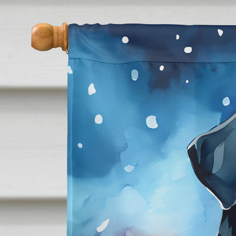 Drapeau de jardin en polyester à 2 faces, H 40 po x l 28 po