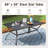 Sutiya 6-Person Outdoor Dining Set with Swivel Chairs-134490755