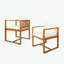 Ensemble de 2 chaises avec cadre en bois et coussin moelleux-802867197