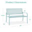 Banc en acier-1819862031