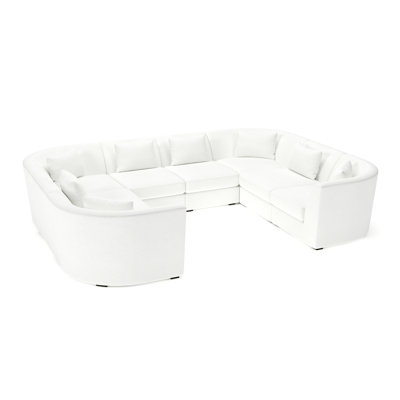 Krista 8-PC Curved Modular Sectional