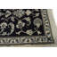 Tapis bleu / vert en laine noué à la main de conception unique 2 pi 4 po x 4 pi 6 po années 2000 Nobleboro