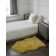 Haghni Handmade Sheepskin Teal Area Rug