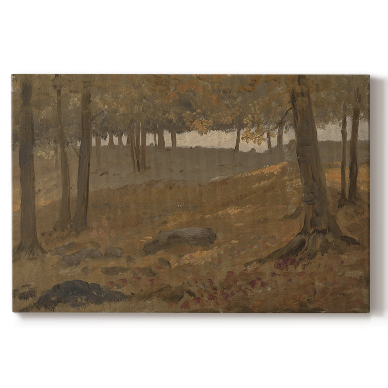 Paysages rétro-DCL XXVII - Cavas enveloppés de galerie, 8 x 12