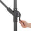 Parasol en porte-à-faux 9,6 pi avec base de comptoir Helland-70800438