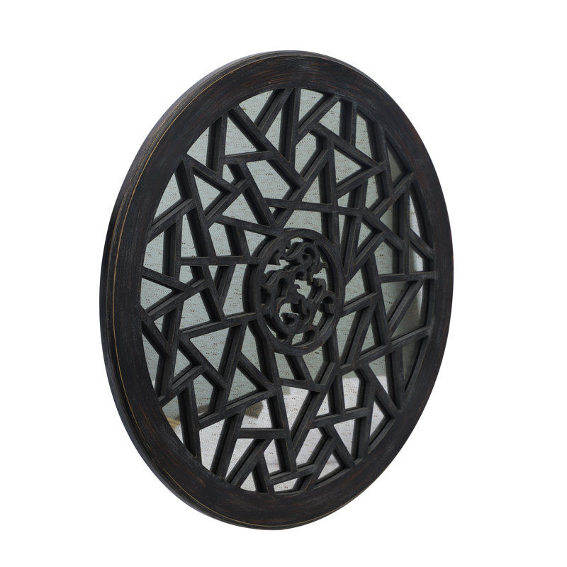 Asya Round Mirror