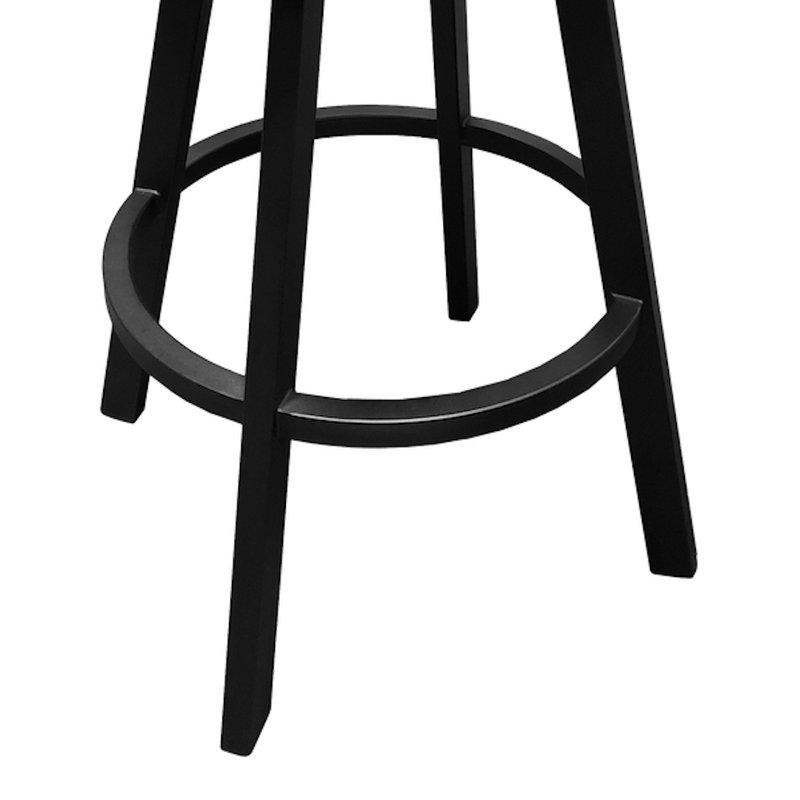 Tabouret de bar et de comptoir pivotant Kjirsten, Tabouret de comptoir (siège d'une hauteur de 26 p