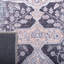 Tapis d'intérieur ivoire / bleu clair Hallel-2099172109