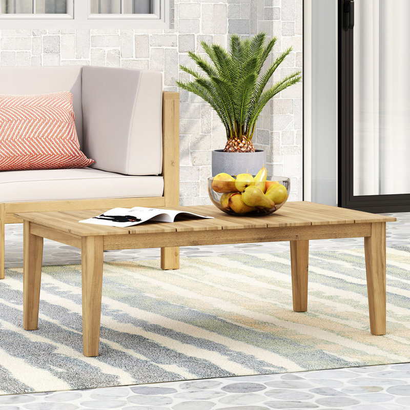 Table basse d'extérieur