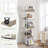 5-Tier Rotating Bookshelf