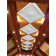Marseille 24'' W Textured PVC Drop-In Ceiling Tile In Antique Gold