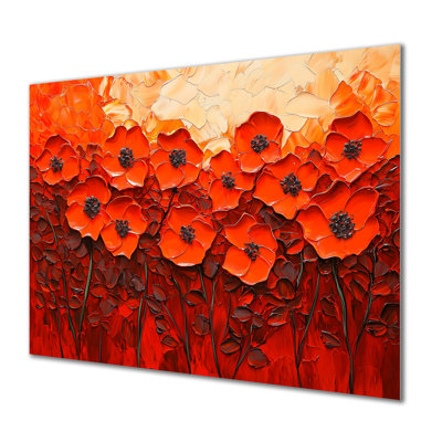 «Sunset Hues Of Apple Blossom III», art mural floral en métal, impression de fleur de pommier