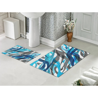 Ensemble de tapis de bain 2 pièces Dinese