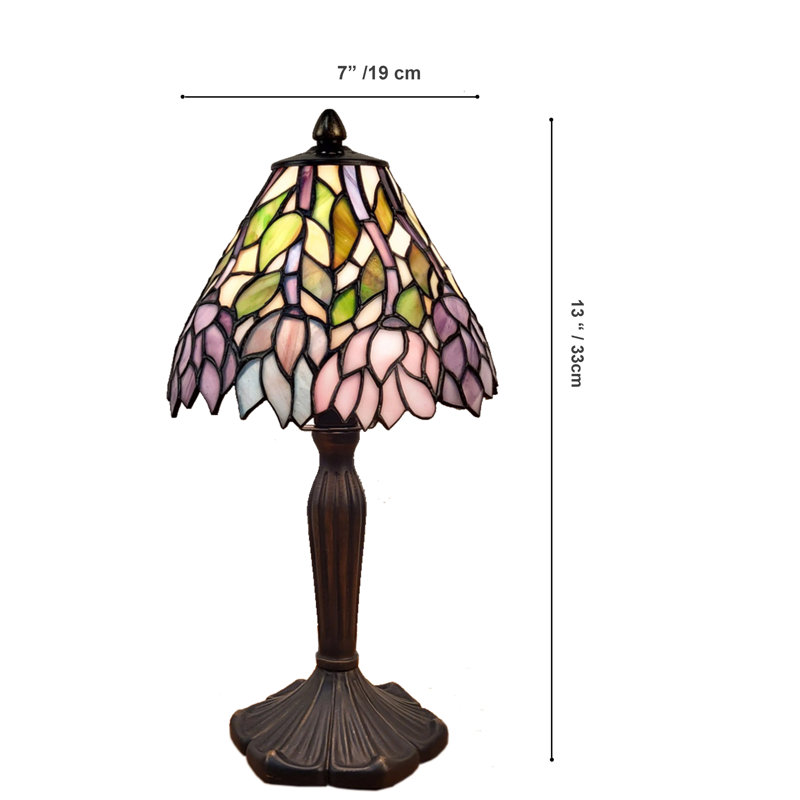 Fine Art Lighting - Mini lampe de table en verre coloré Magnolia