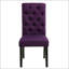 Chaise en bois massif capitonnée Asons-114525374