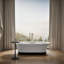 Volute 63 In. X 28-3/8 In. Freestanding Bath With Base