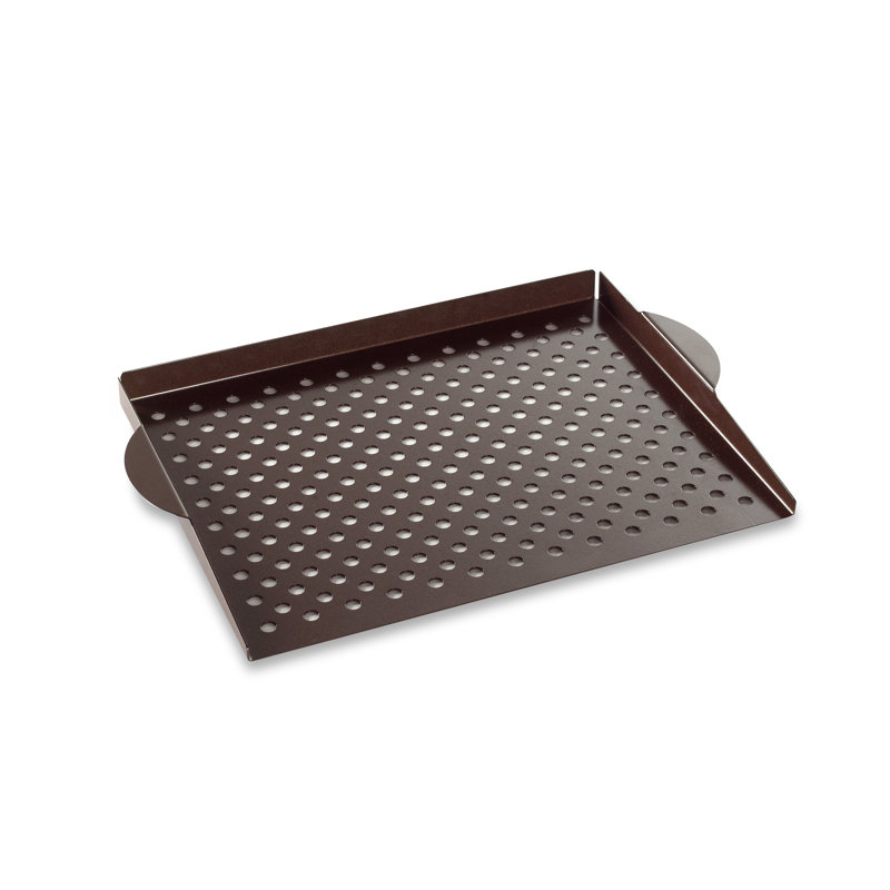 Nonstick Black Steel Indoor/Outdoor Grill Topper