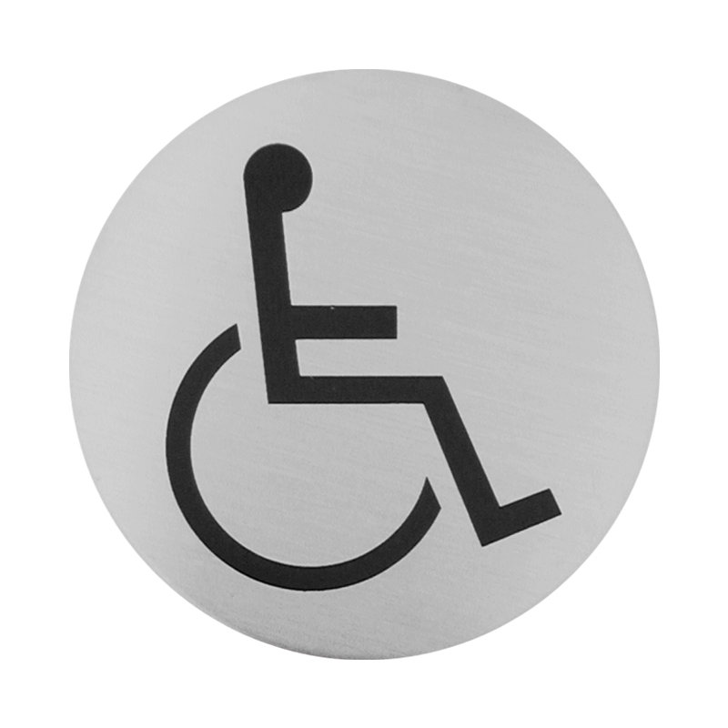 Sula Disabled Sign in Brushed