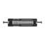 Meuble-lavabo, 26 po, noir mat, verre transparent-823071356