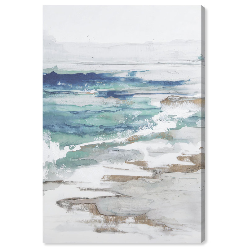 "Marine Layers IV", reproduction d'art sur toile par Art Remedy, 30 x 45, Toile tendue avec châssis, H 45 po x l 30 po