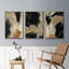 Baked Paintstrokes IV, ensemble de 3 toiles encadrées-97759733-97759736