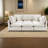 Versatile Modern Beige Sectionals With Storage And Usb Ports