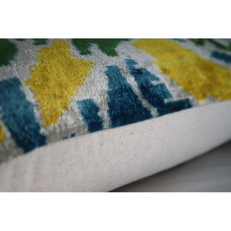 Velvet Lumbar Pillow Cover & Insert
