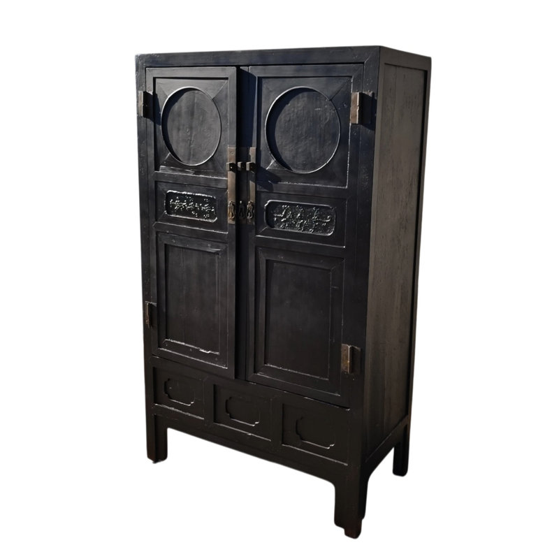 Solid Wood Accent Cabinet