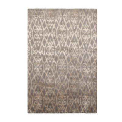 Mitsuyoshi One-of-a-Kind Rectangle 4'1'' X 6'1'' Wool Area Rug in