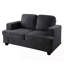 Causeuse confortable en velours moderne-1756801268