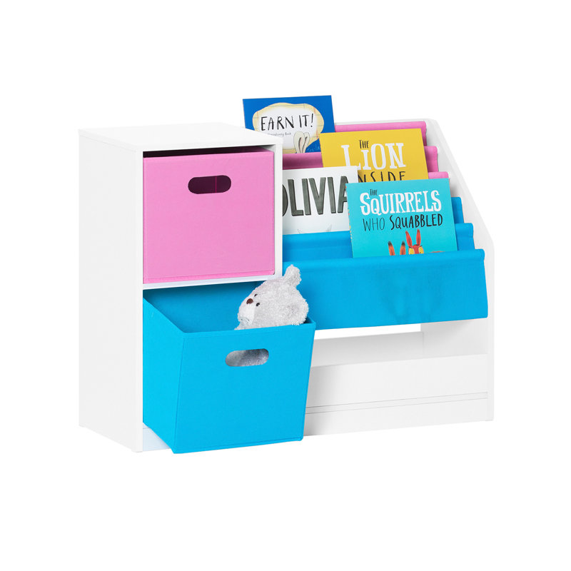 Hinojos 61 H X 80 W Kids, White/Pink/Blue
