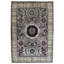 Hand Knotted Wool Area Rug in Beige