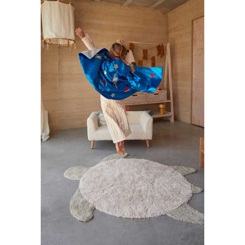 Washable Cotton Rug Sea Turtle