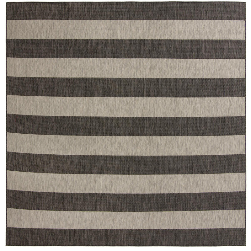 Tapis d'extérieur scintillant couleur étain, Carré 10 pi 8 po