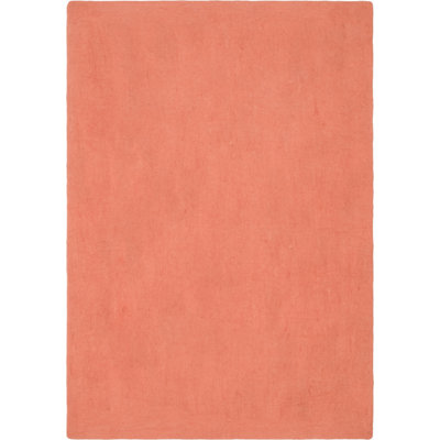 Solid Colour Wool Hand Woven Area Rug